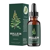 Mullein Leaf Extrakt, Königskerze-Extrakt, Mullein Tropfen Natürliche Reinigung Vegetarischer Gesunder Lebensstil 10 ml