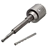 Bohrkrone Dosenbohrer SDS Plus 30-160 mm Durchmesser komplett für Bohrhammer 30 mm (4 Schneiden) SDS Plus 120 mm