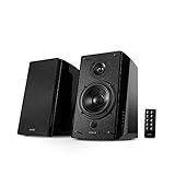 EDIFIER Studio R2000DB Bluetooth-Lautsprechersystem (120 Watt) mit Infrarot-Fernbedienung und optischem Eingang, Schwarz