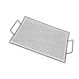 CAXUSD Multifunktionales Antihaft Bbq Grillrost für Outdoor Grillen Vielseitig als Kühlgitter oder Backnetz Verwendbar für Grillliebhaber und Profis