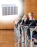 OrgaSecure Handy-Ladestation mit 20 Schlitzen, Acryl, Aufbewahrungslösung für Handys, Klassenzimmer-Zubehör mit Ladegerät, ideal für Schulen und Büros