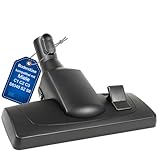 Staubsaugerdüse kompatibel mit Miele Staubsauger C1 C2 C3 Complete Compact Classic S8340 S8 S6 S5 S4 PowerLine EcoLine – [Bodendüse umschaltbar] Ersatzteil für Teppiche Laminat Parket Fliesen Boden