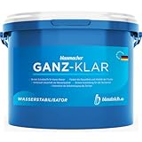 BLAUTEICH blaumacher GANZ-KLAR – Grundpflegemittel für klare Teiche, reduziert Algenwachstum, verbessert Wasserqualität – einfache Anwendung für sauberes Teichwasser (2 kg)