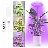 Pflanzenlampe LED Vollspektrum, 160cm Großes Grow Lampe...