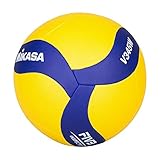 Mikasa Volleyball V345W, blau, 5