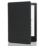 CoBak Hülle für 6,8 Zoll Kindle Paperwhite - Völlig Neue Smart Cover mit Auto Sleep/Wake Funktion für Kindle Paperwhite (Signature Edition) 11. Gen 2021 (Modell Nr. M2L3EK/M2L4EK), Schwarz