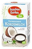 Bamboo Garden Bio Kokosmilch fettreduziert, 250 ml (Verpackungsdesign kann abweichen)