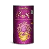 RawKao She Bio Kakaopulver mit Shatavari – Rohkakao Mischung mit Carob & Lucuma – Vegan, Ohne Zusatzstoffe – Zum Einrühren, Mixen & Backen