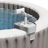 ECO POOLTECH 3-in-1 Whirlpool Tisch Tablett, Pooltisch mit Getränkehalter und Handyhalter Ablagetablett für Outdoor Aufblasbarer Pools/Spa Multifunktionaler Whirlpool zubehör