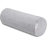 Flowen Nackenrolle mit Bezug 40x15 cm Kissenrolle aus Memory Foam Multifunktionales Nackenkissen Rollen Kissen zum Schlafen im Liegen und zur Unterstützung von Rücken und Beinen für Bett und Sofa