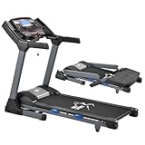 ArtSport Laufband Speedrunner 6000 klappbar - 22 km/h, 99 Programme, 22 Steigungsstufen, 7 Zoll LCD Display, bis 150 kg, Lauffläche: 133 x 50 cm