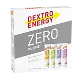 Dextro Energy Elektrolyte ohne Zucker Mix Pack 4 Sorten, 4x20 Tabletten (4er Pack) - Berry, Lemon, Orange und Pink Grapefruit + Koffein Flavour