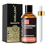MAYJAM Grapefruit Ätherisches Öl 30ML, Grapefruitöl für Diffusor, Luftbefeuchter, DIY, Home，Wardrobes