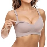 momcozy Seamless Bra Nursing Bra for Breastfeeding