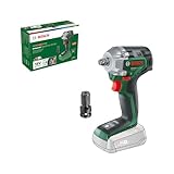 Bosch Akku-Drehschlagschrauber UniversalImpactDrive 18V-350 (kraftvolles Schrauben und Befestigen im Bauwesen; max. Drehmoment: 350 Nm; Sechskantadapter; 18 Volt System; ohne Akku)