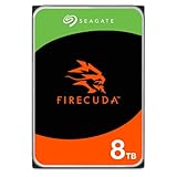 Seagate FireCuda HDD 8TB, Interne Festplatte HDD, 3.5 Zoll, 7200 U/Min, CMR, 256 MB Cache, SATA 6GB/s, silber, inkl. Data Rescue Service (ST8000DXZ01)