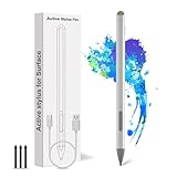 Surface Stift Stylus Pen für Microsoft - Surface Go 3/Go 2/Go Touch Pen Surface Pro 9/X/8/7/6/5/4/3 Laptop Stift with 4096 Druckempfindlichkeit, Palm Rejection Funktion Microsoft Surface Go 3 Zubehör