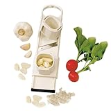 Knoblauchschneider – 2-in-1-Knoblauchschneider, Edelstahl-Knoblauchpresse, Rostfreier Ingwer-Knoblauchschneider, Zerkleinerer, Leicht Zu Reinigendes, Multifunktionales Knoblauchwerkzeug