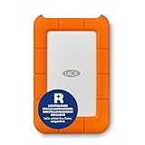 LaCie Rugged 5TB tragbare externe Festplatte, 2.5 Zoll, PC & Mac, inkl. USB-C w/o USB-A Kabel, inkl. Rescue Service (STFR5000800)
