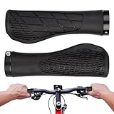 Strandcruiser Lenkgriff,Fahrrad Anti-Rutsch-Lenkstange Wrapper - Verriegelte Dämpfungsgriffe Für Rennsport Geländefahrrad Pendeln Landstraße Und Stadt