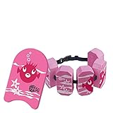 Beco Sealife Schwimmbrett mit Schwimmgürtel pink/pink Wassersport Kinder Aqua