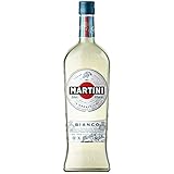 MARTINI Bianco weißer weinhaltiger Aperitif, angereichert mit aromatischen Kräutern und Blumen, 14,4% vol., 75cl / 750ml