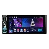 4+64G VECHTEL 6.9“ Autoradio 2 Din mit Carplay Android Auto Wireless,Android 15,EQ DSP,FM/RDS Radio mit IPS Bildschirm,WiFi GPS,2 USB/Type-C,Bluetooth Autoradio mit Rückfahrkamera/Lenkradsteuerung