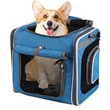 Fahrrad-Hundekorb – Fahrradkorb für Hunde | Belüftungstasche, verstellbar, für den Transport des Campingplatzes