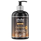ahuhu THICKENING Coffein Conditioner (500 ml) – Haarspülung mit Bio-Koffein & Reisstärke, Stärkt die Haarstruktur & verleiht Fülle, Für feines & kraftloses Haar, Pflegt ohne zu beschweren, Vegan