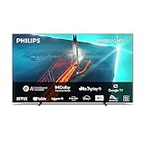 Philips Ambilight TV | 65OLED708/12 | 164 cm (65 Zoll) 4K UHD OLED Fernseher | 120 Hz | HDR | Dolby Vision | Google TV | VRR | WiFi | Bluetooth | DTS:X | Sprachsteuerung