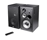 EDIFIER Studio R2850DB Bluetooth-Lautsprechersystem (150 Watt) mit Infrarot-Fernbedienung und Digitaleingängen, schwarz