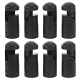 DOITOOL Trampolin-Stangenkappen: 8 Stück Trampolin-Stangenkappen, Ersatzteile, passend für Durchmesser 1,18 cm