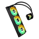 ASUS TUF Gaming LC III 360 ARGB All-in-One-Flüssig-CPU-Kühler (vorinstallierte, integrierte Dreifachlüfter, 400mm Schläuche, Intel LGA 1851, 1700, 1200 und AMD AM5, AM4, Aura ARGB Beleuchtung)