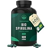 Bio Spirulina Presslinge – 600 Tabletten (500 mg) –...