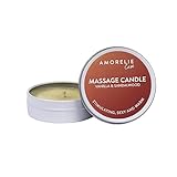 AMORELIE Care - Erotische Massagekerze Vanille & Sandelholz (43ml)