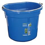 Kerbl FlatBack, blau, ca. 20ltr., Futter-u. Wassereimer