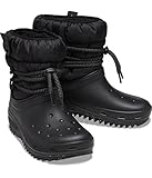 Crocs Damen Classic Neo Puff Luxe Boot W Schneestiefel, Schwarz (Black), 41-42 EU