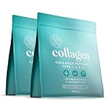 Collagen Pulver [2x 400g] | Premium Kollagen Hydrolysat | Peptide Typ 1, 2 & 3 | Hochdosiert Kollagenpulver mit Hyaluronsäure und Elastin | Geschmacksneutral | in Deutschland hergestellt | Alpha Foods