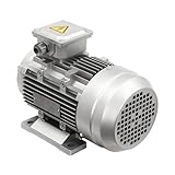 1.5KW Elektromotor 1405 U/min 380V 50Hz 3-Phasig Motor Drehstrom 19mm Wechselstrommotor Profi Kupfer-Elektromotor IP55 Industriemotor Dreiphasen-Motor