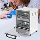 12L große Kapazität Autoklav Sterilisator für Instrumente, Hochtemperatur Desinfektionsgerät Trockenhitze Sterilisator mit Tablett Sterilisator für Maniküre, Zahn-und Friseurbedarf