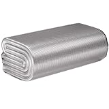 Camping Isomatte Outdoor Camping Schaum Folie Matte Tragbare Feuchtigkeit-Beweis Pad Picknick Strand Aluminium(Thickening 200x200)