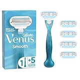 Gillette Venus Smooth Rasierklingen Damen, 5 Ersatzklingen...