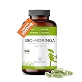 PlantDEA Bio Moringa Kapseln I 3000mg Tagesdosis I 180...