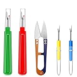 4 Stück Nahttrenner,Saumtrenner Seam Ripper Set mit...