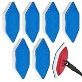 6 Pack Schwamm für Vileda, Bad und Wanne Mop Nachfüllungen Ersatzbezug Kompatibel mit für Vileda Bath Magic Multi-Oberflächen-Schwamm