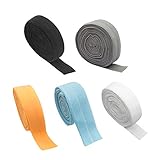 F Fityle 5x Schrägband Elastisch 10m, Elastisches Band Falzband Falzgummi, 10m Elastic Band Cord, Gummilitze Elastisches zum Nähen für Handarbeit Haushalt DIY Handwerk Clothing Sewing Braided Rope