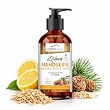 Zirben Handseife 2er Set| 2 Stück jeweils 250 ml | Flasche mit Pumpspender - Naturseife