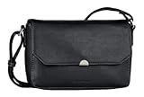 TOM TAILOR Nance Damen Überschlagtasche Umhängetasche Klein Schwarz