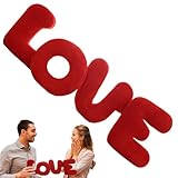Valentine Day-Cute Kissen für den Valentinstag, dekoratives Plüschkissen für den Valentinstag, Klemmkissen für und , bequeme