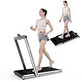 GEARSTONE Laufband, Laufband Klappbar für Zuhause 150kg, mit LED-Anzeige und Bluetooth, Walking Pad Treadmill unterschreibtisch für Zuhause und Büro